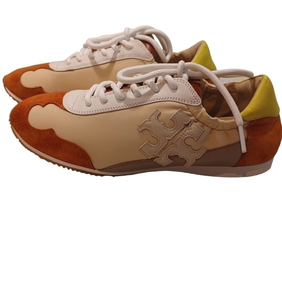 AUTH! Tory Burch suede / leather sneakers 👟 - Picture 4 of 10